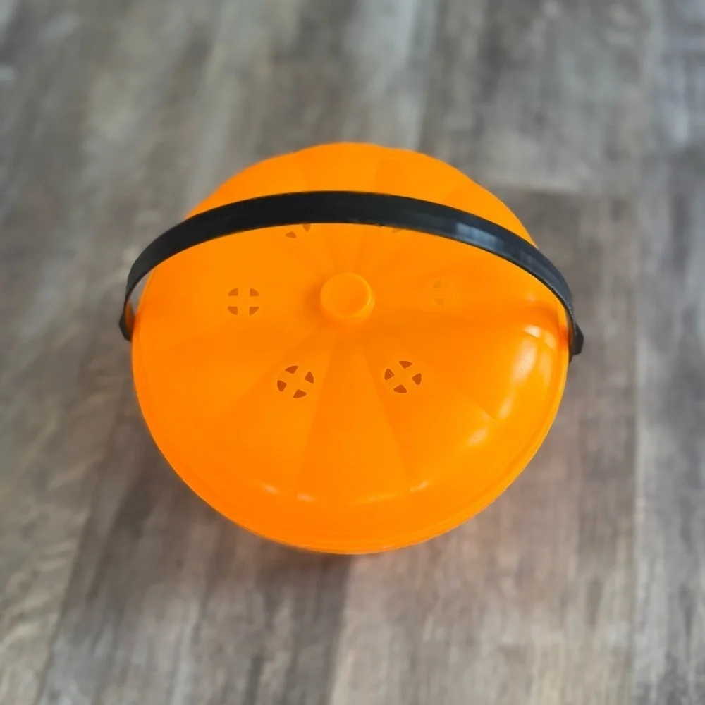 Vintage! McDonald’s jack-o’-lantern Pumpkin Halloween Candy Bucket